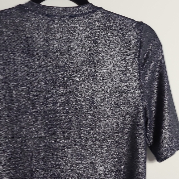 FORE Blue Shimmer Metallic Women's Short Sleeve Top Size Large - Picture 14 of 16